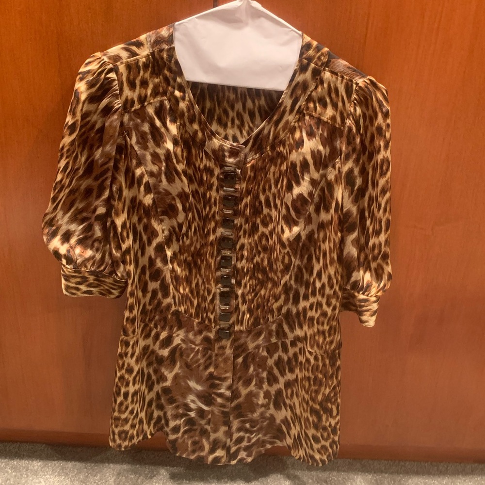 Alberto Makali 100% silk shirt